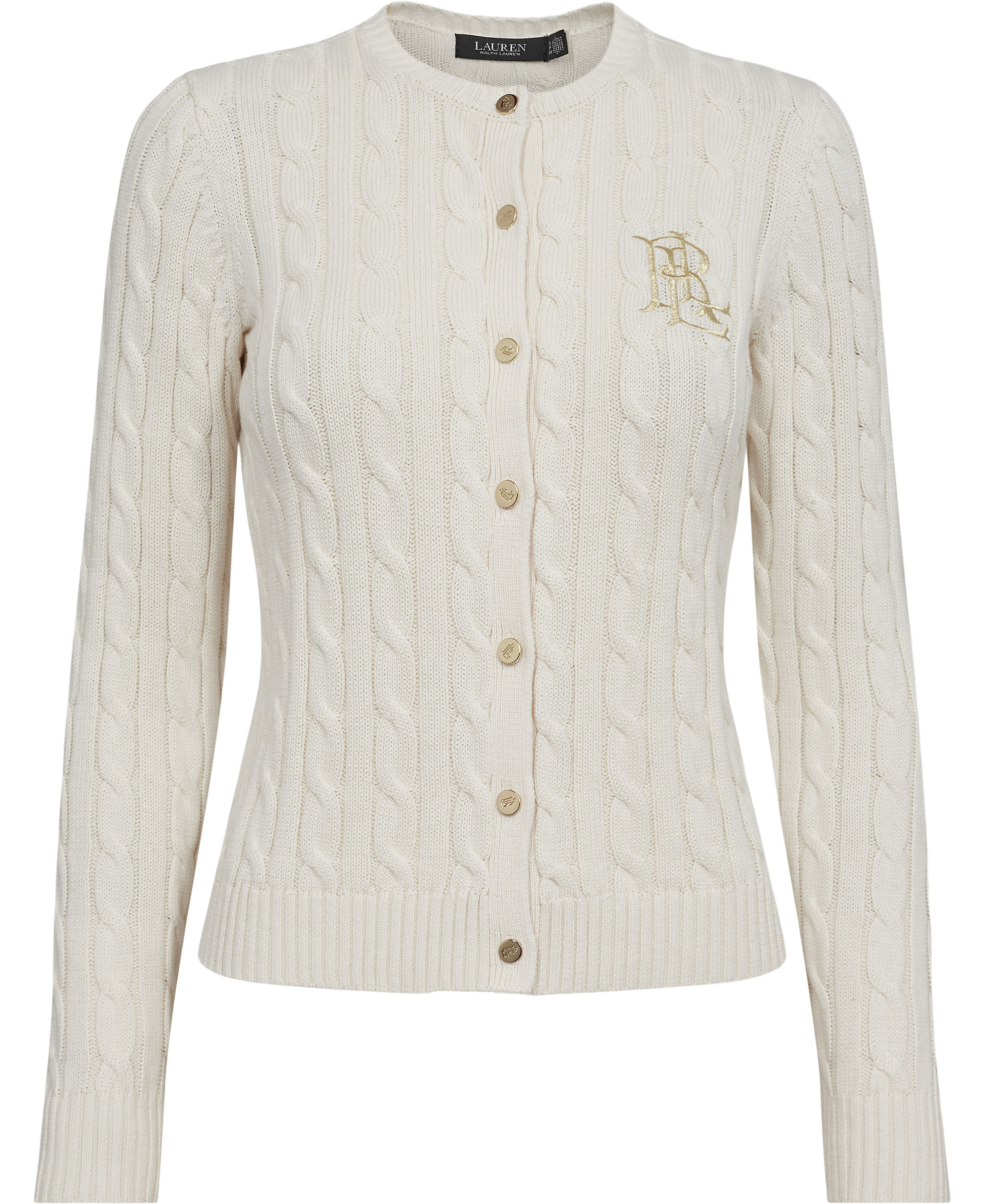 Cable-Knit Cotton Cardigan