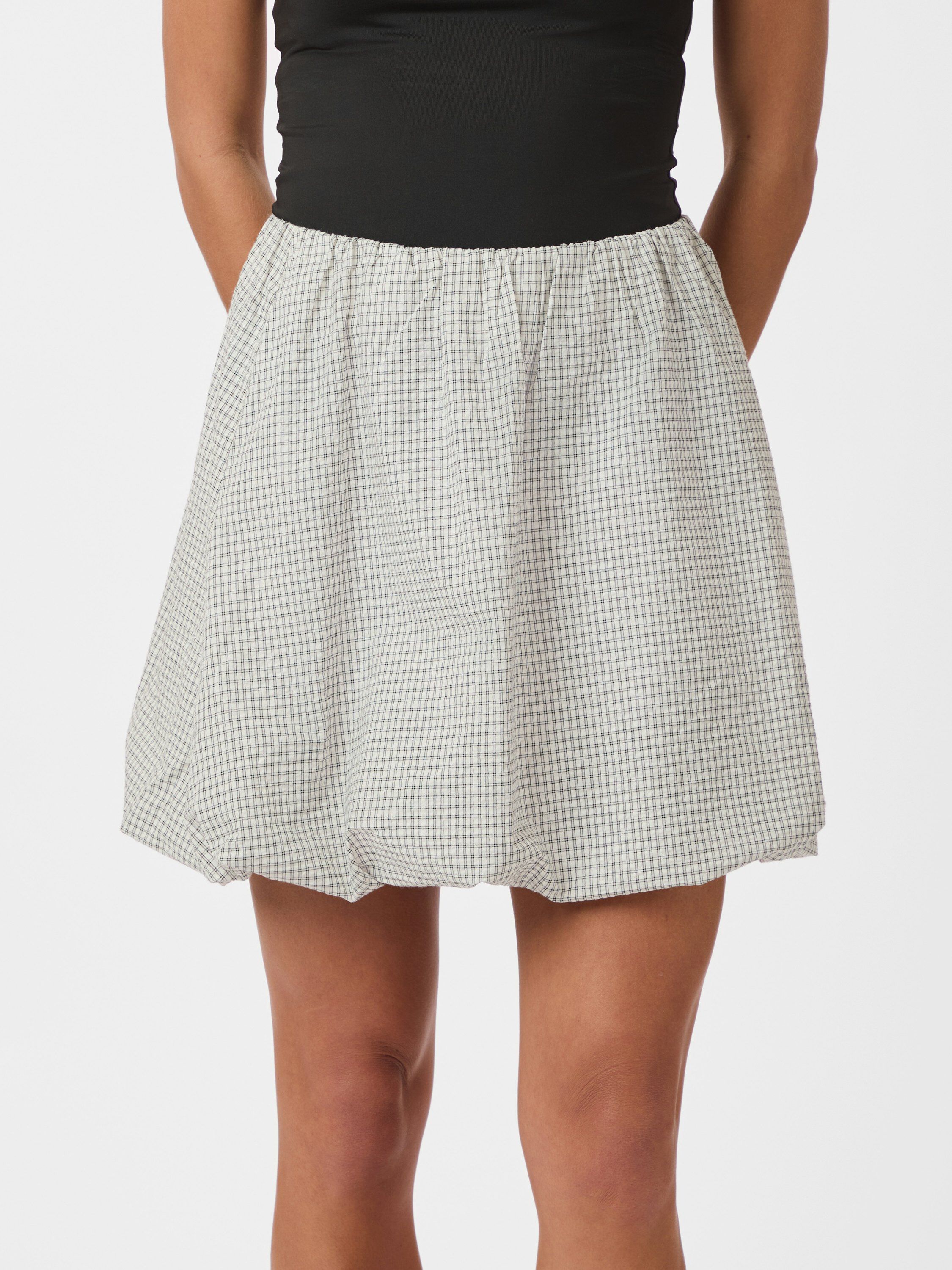 Stela Small Check Skirt