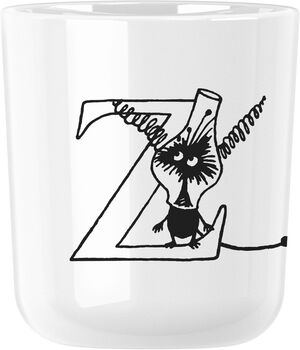 Moomin ABC kopp - Z 0.2 l. Moomin white