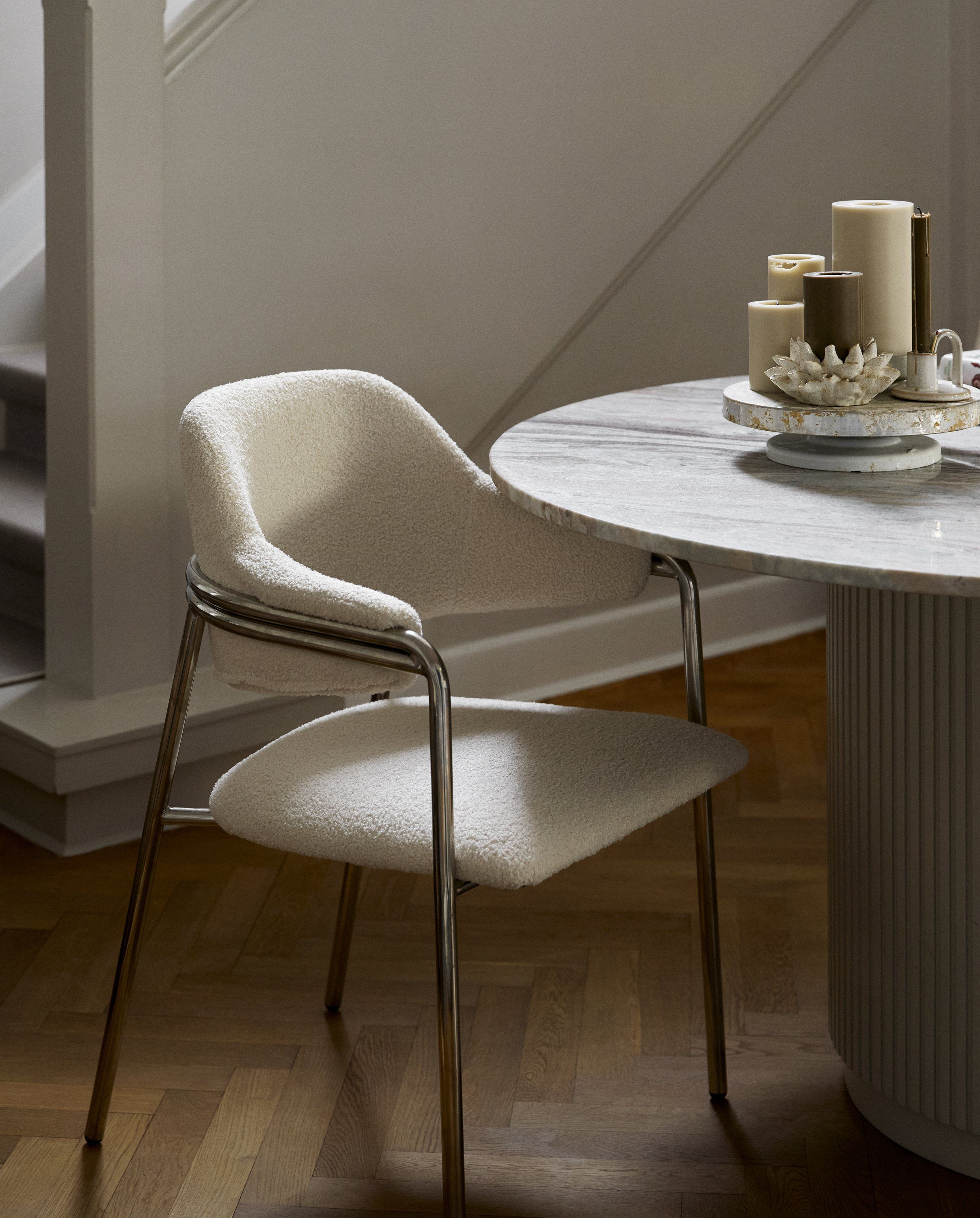 AMARGOS candle holder - ivory