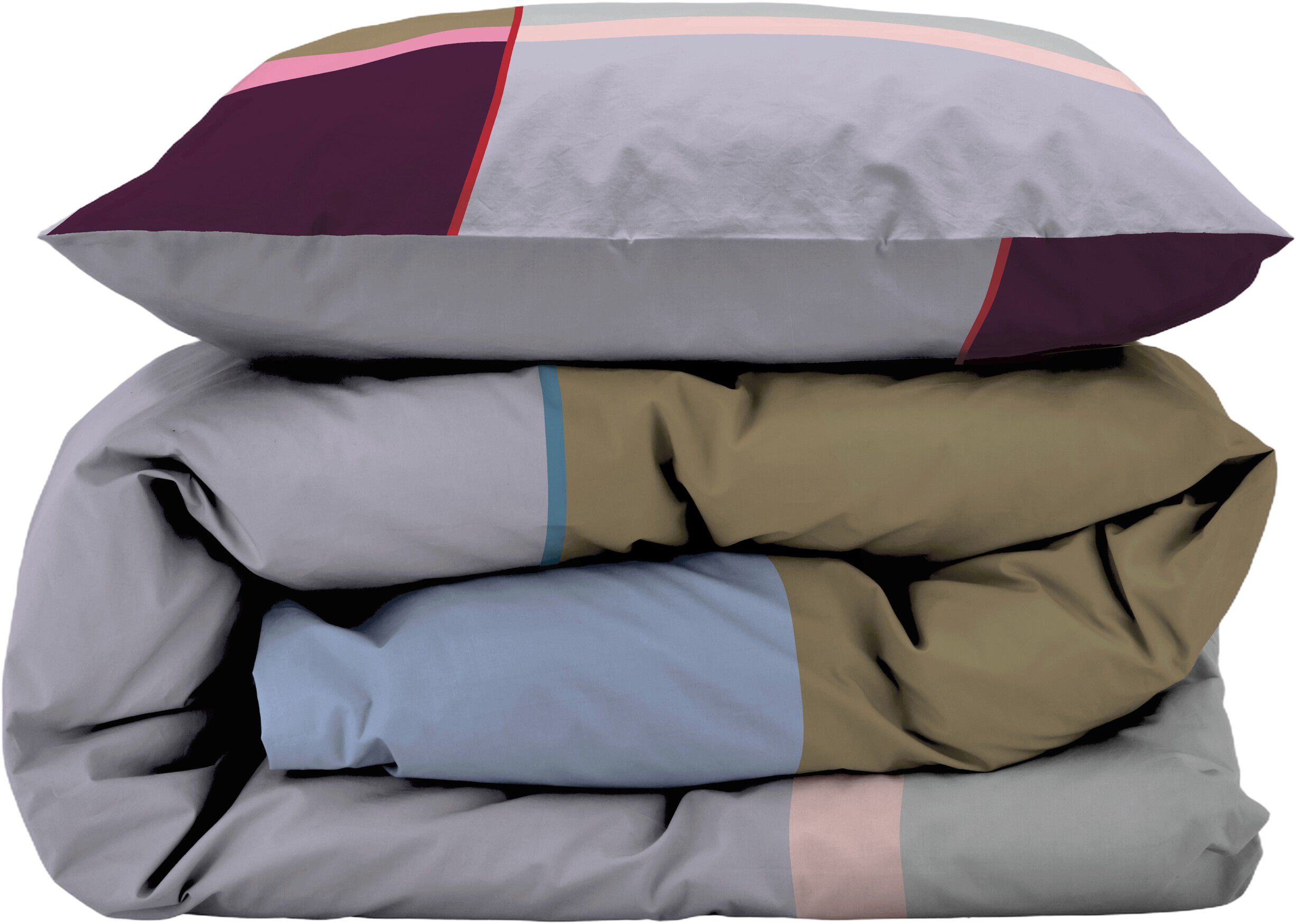 Sengesett 140x200 Colour Block Lavender