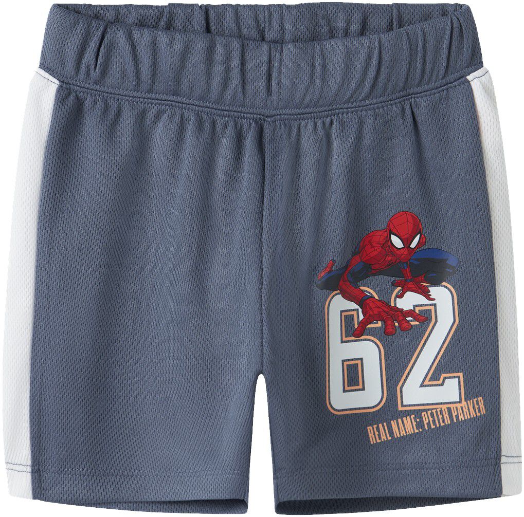 Nmmanri Spider Nreg Long Poly Shorts Mar