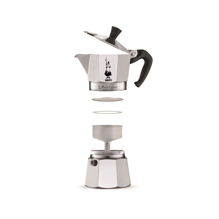 Moka Express espressokande, 4 kop Bialetti