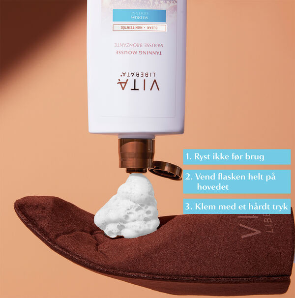 Clear Tanning Mousse Dark 200 ml