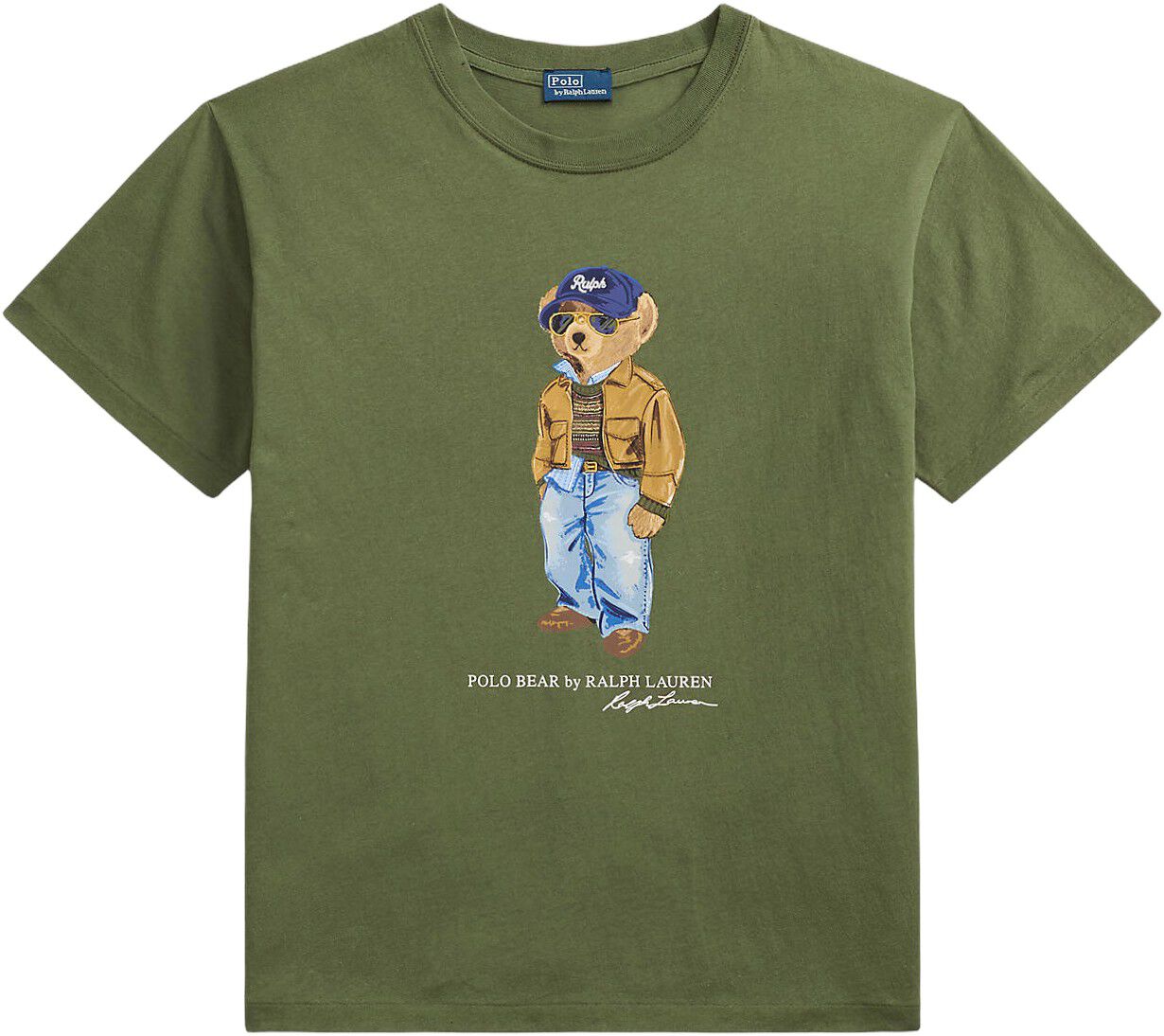 Polo Bear Cotton Jersey Tee