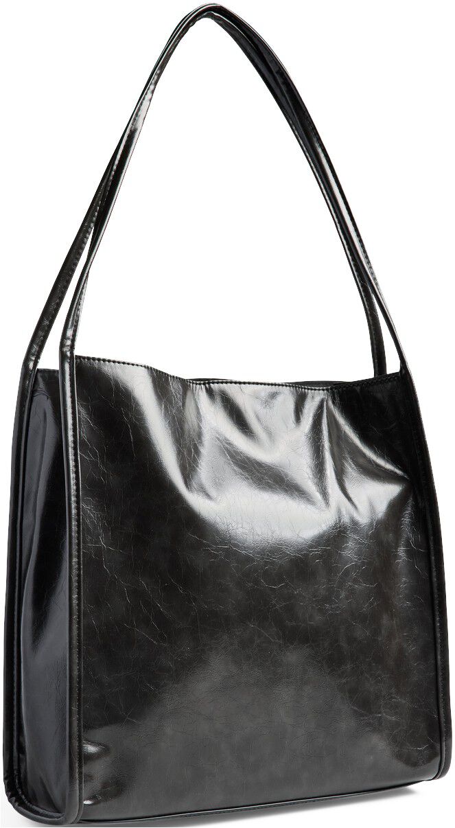 PCMALOU PATENT SHOPPING BAG WB