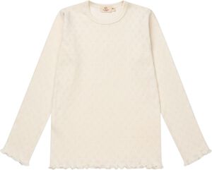 POINTELLE HEART LS TEE