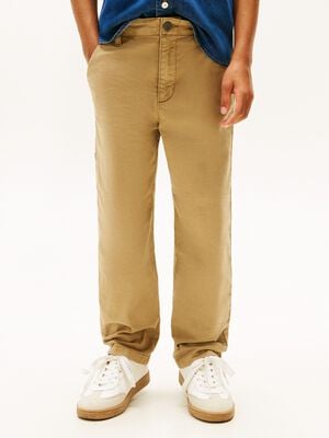 Essential Herringbone Twill Relaxed Carpenter Trousers