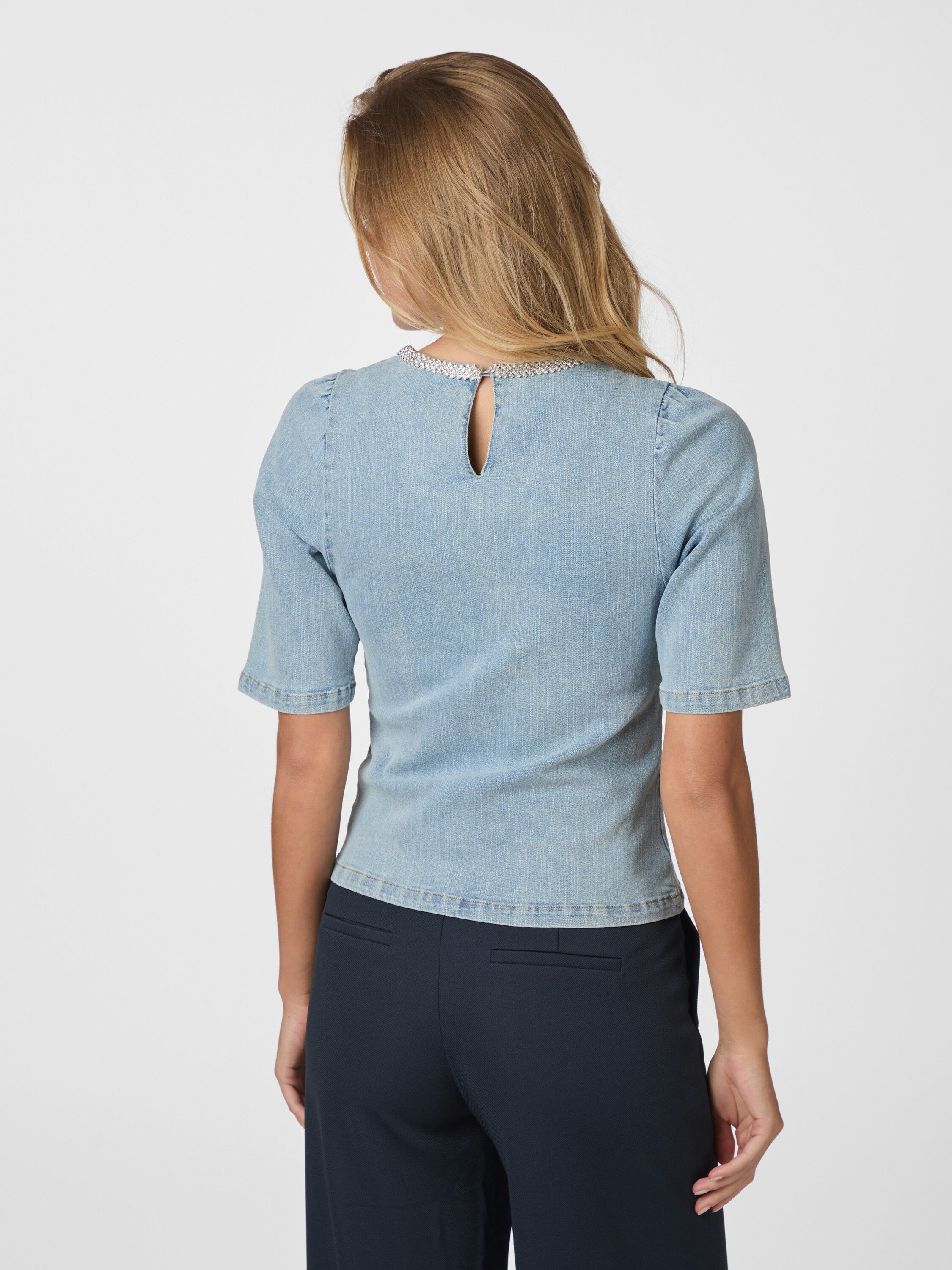 Rosia Denim Emb Top