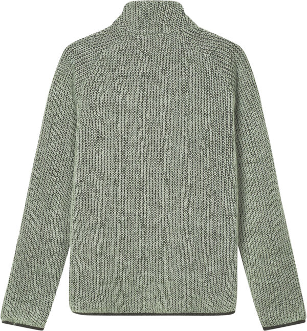 Janitor'' Double Layer Zip Cardiga