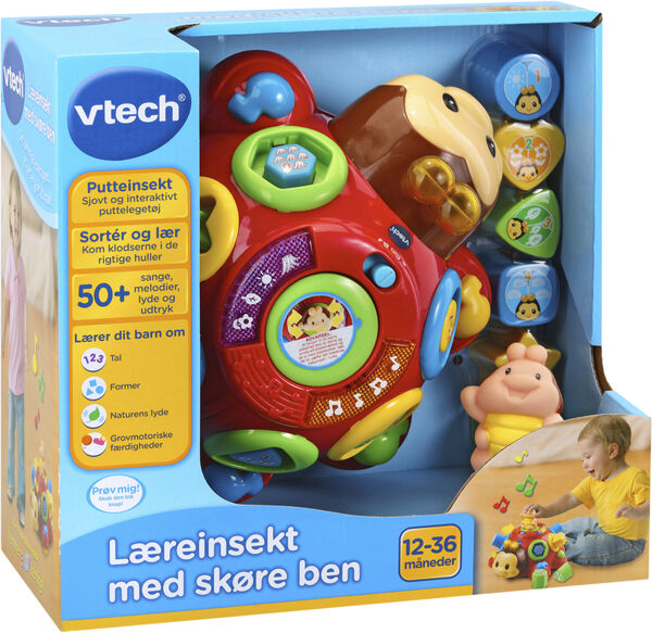 Vtech Læreinsekt m/skøre ben