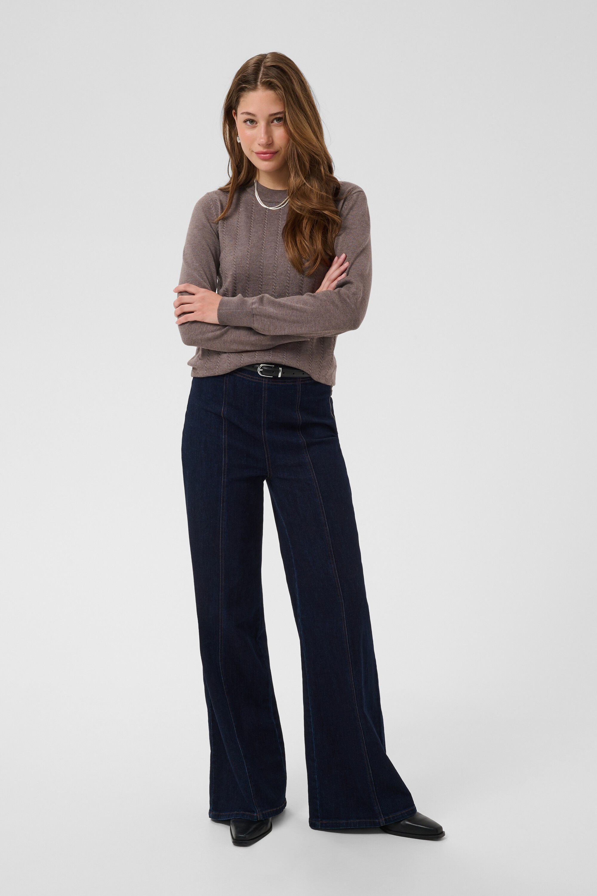 MilaSZ Thin Cabel LS Pullover