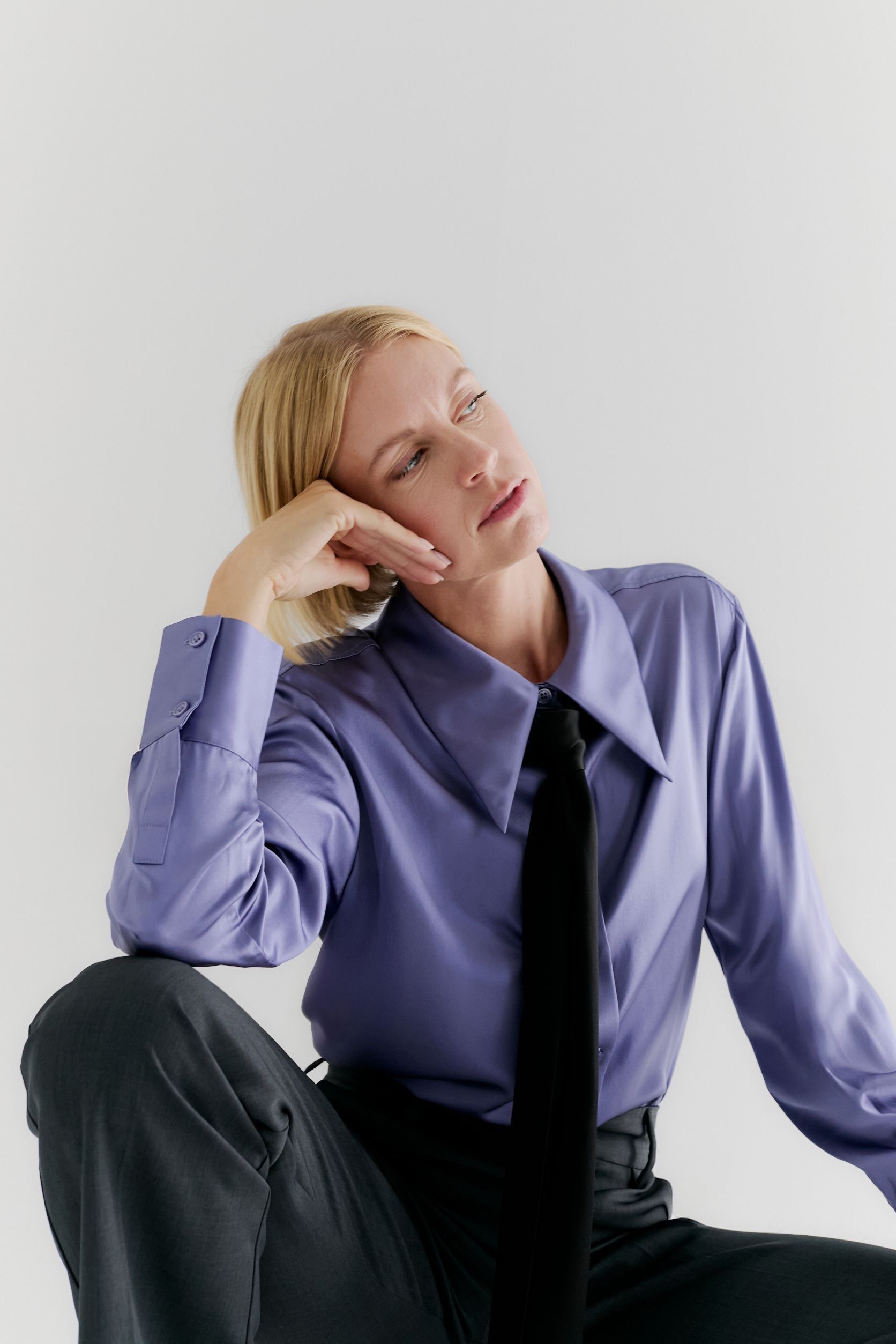 Hanna x MDNC Skjerf &ndash; 100 % Silke