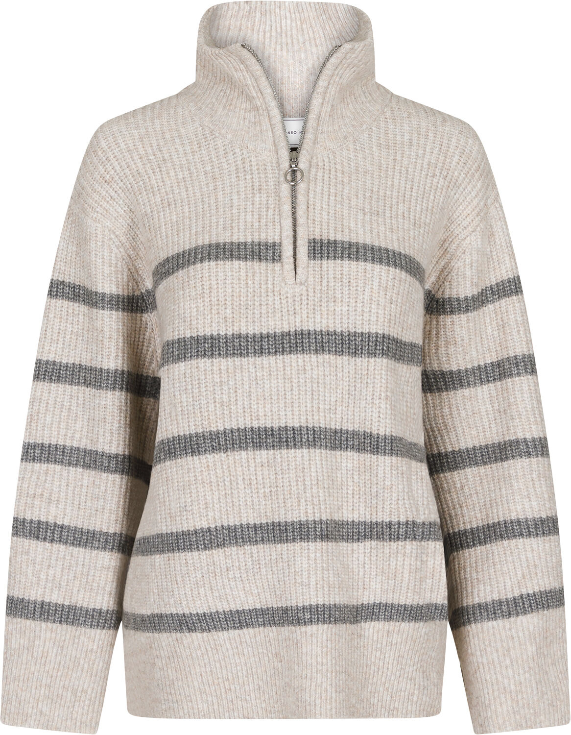 Nevena Stripe Knit Blouse