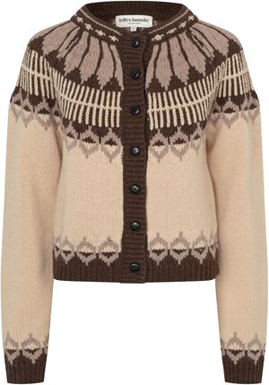 ClareLL Wool Blend Knit Cardigan