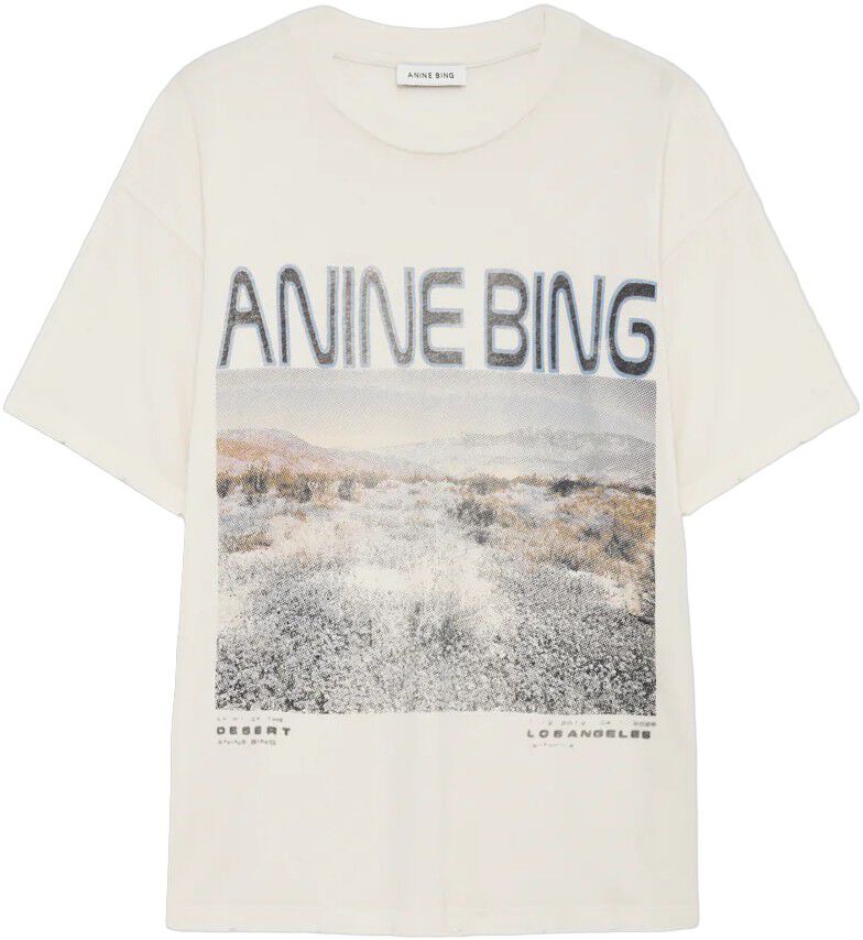 CADE TEE WILDFLOWERS - OFF WHITE