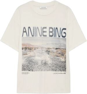 CADE TEE WILDFLOWERS - OFF WHITE