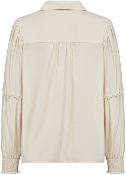 SC-BARBEL 2 Skjorte Creme