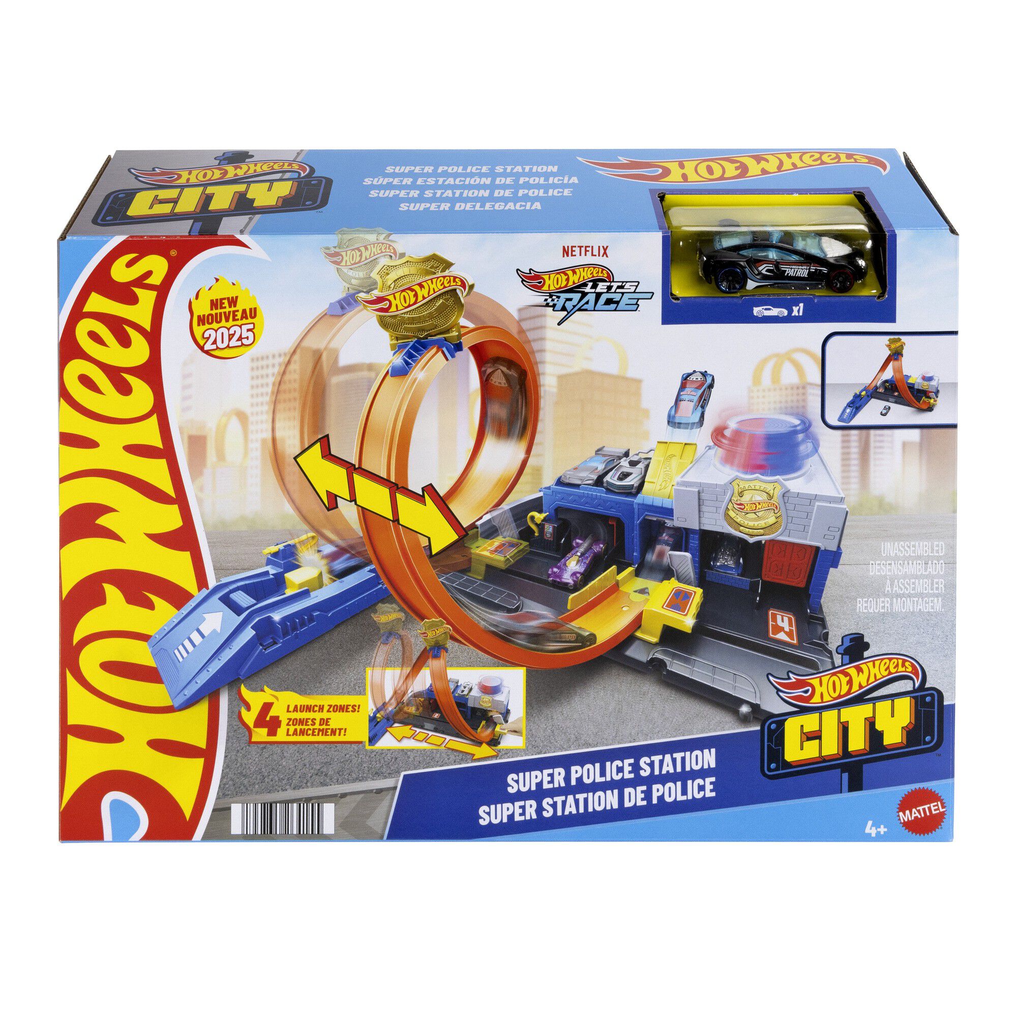 Hot Wheels City Super Pol