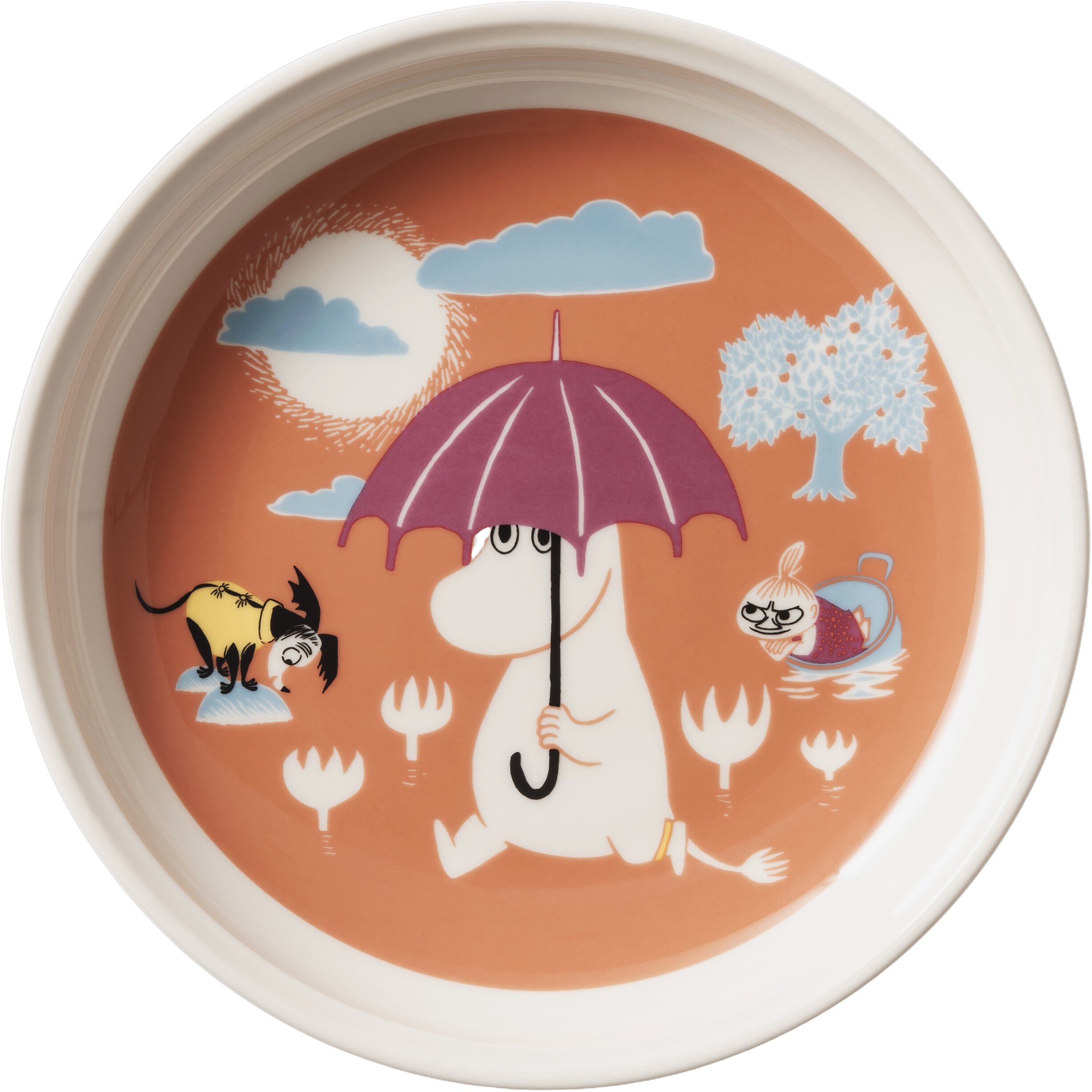 Moomin B&oslash;rnes&aelig;t under Paraply
