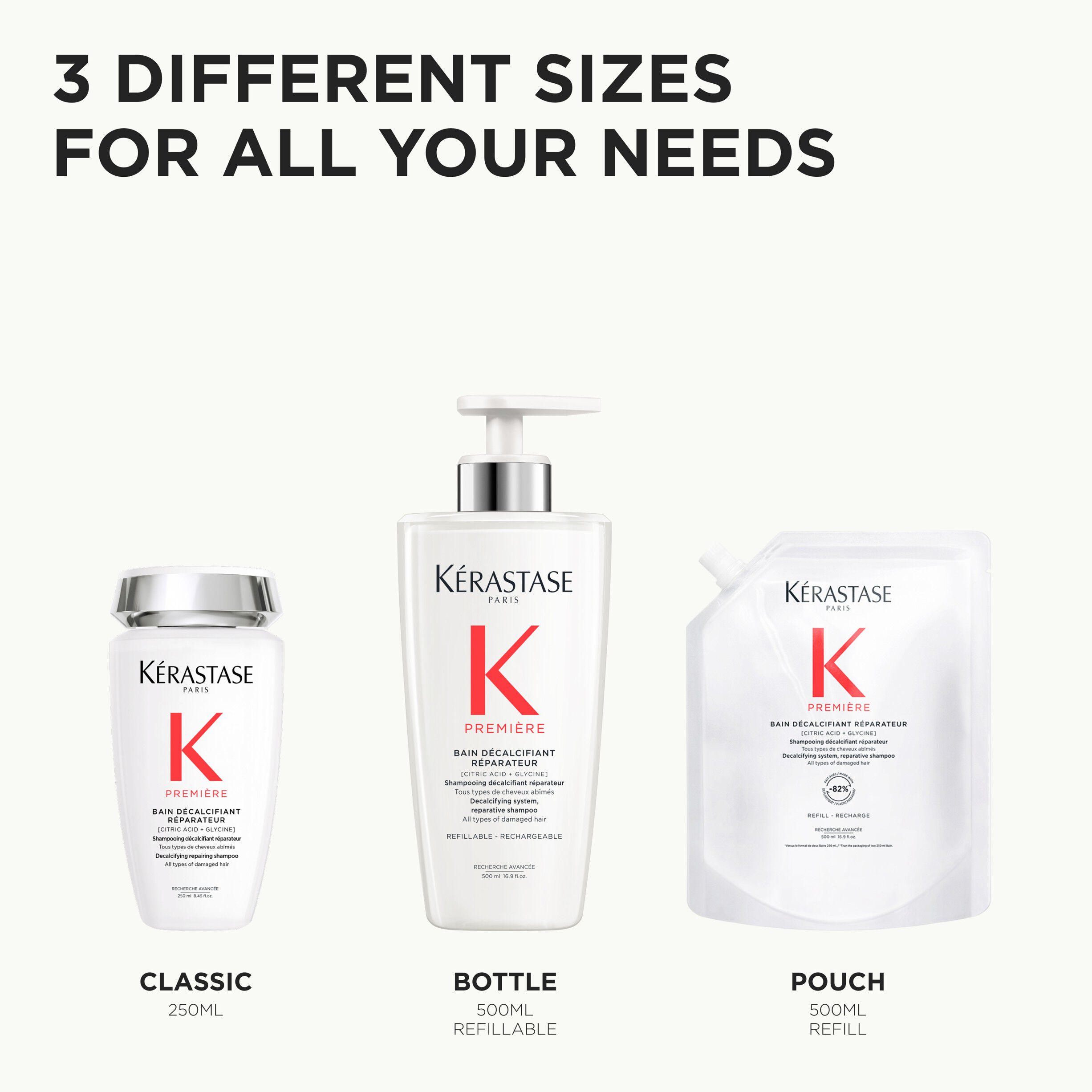 Premi&egrave;re Bain D&eacute;calcifiant R&eacute;novateur Shampoo Refill
