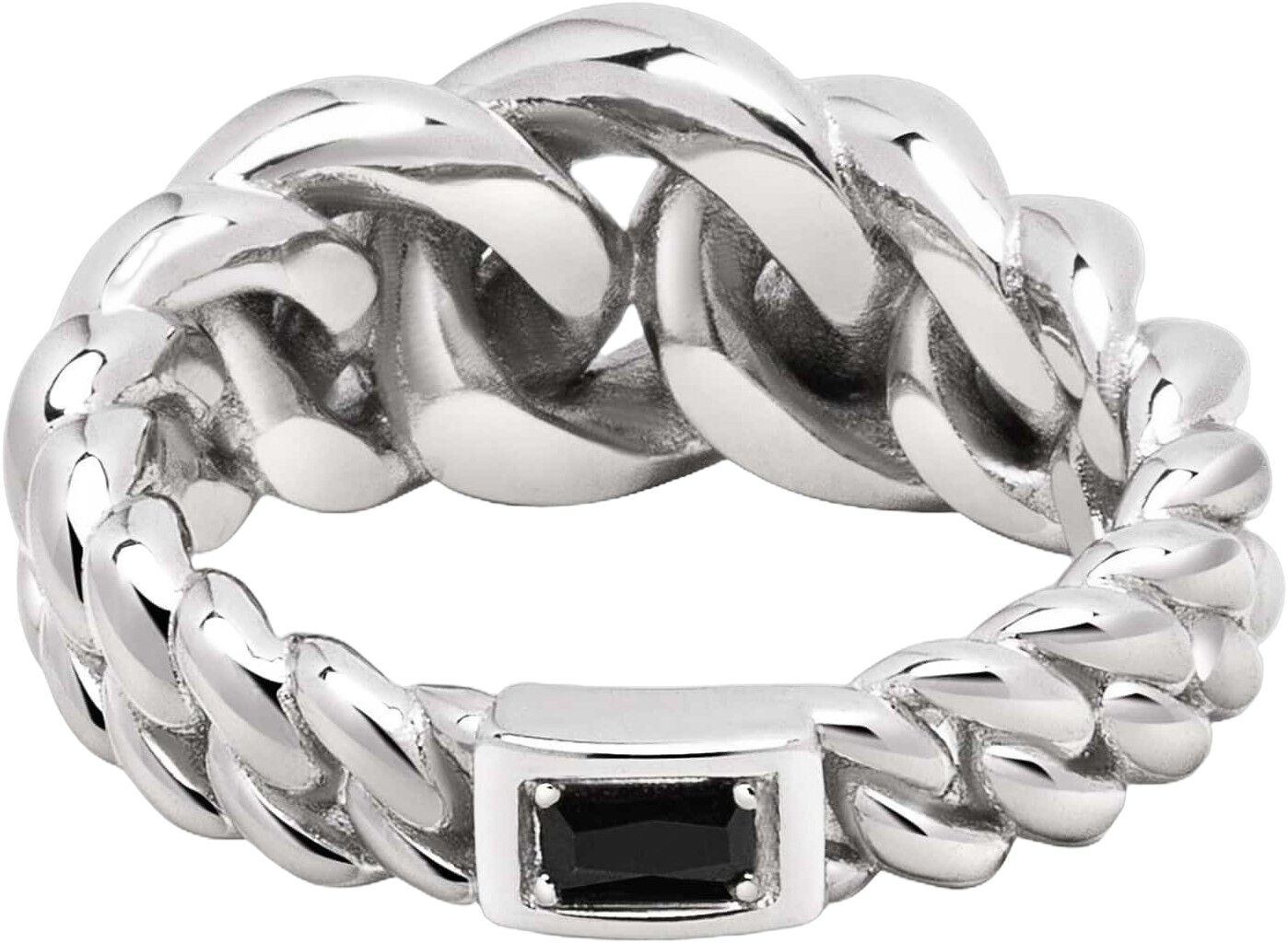 Curb Link Ring