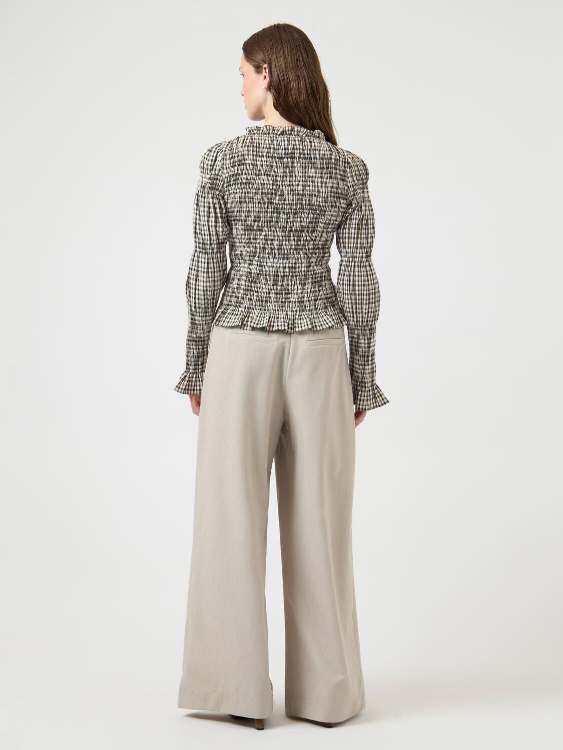 Yaschemma Ls Smock Top Noos