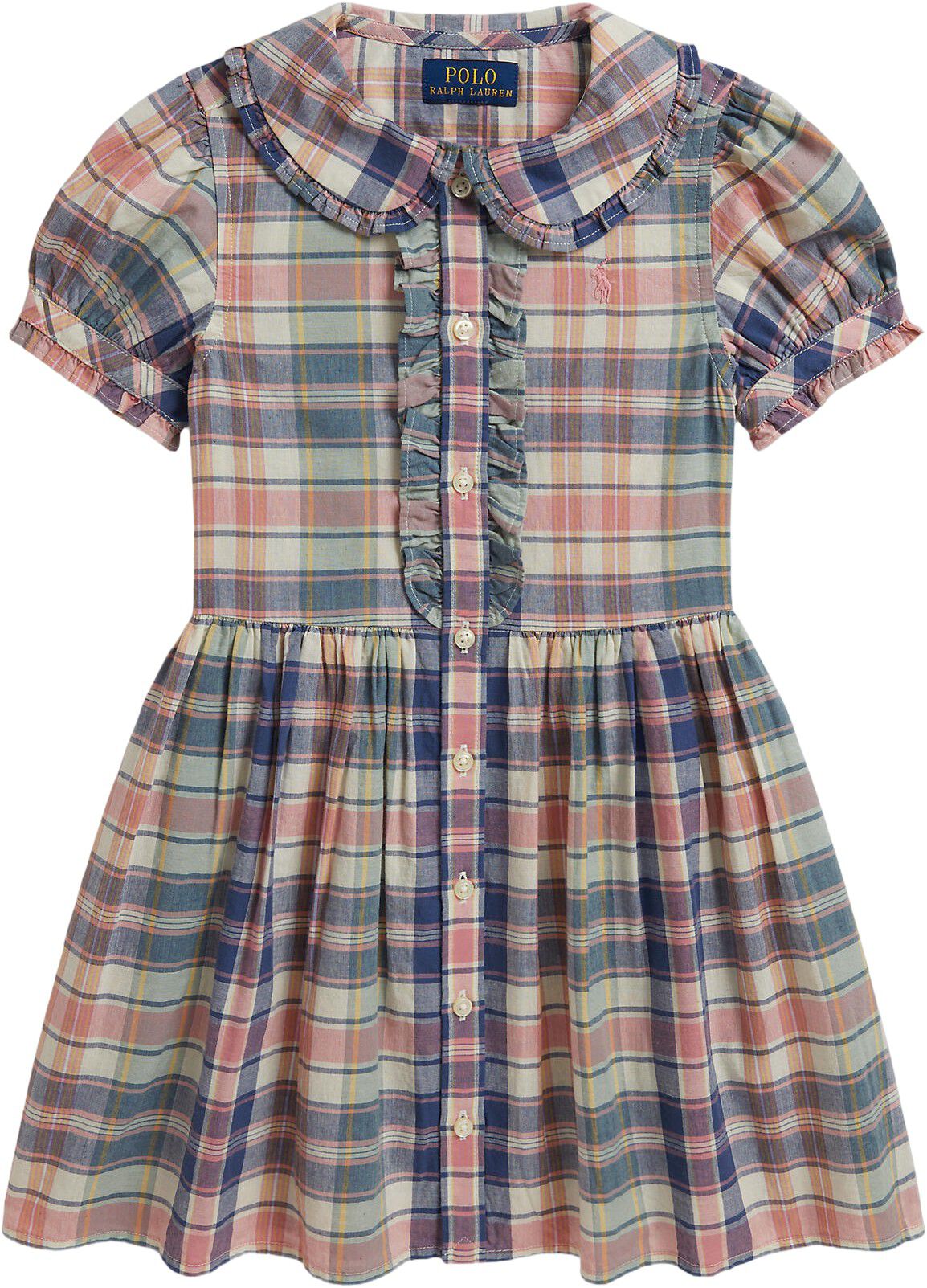Plaid Cotton Shirtdress