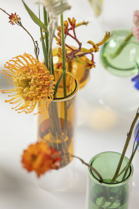 FLOWER TUBE, TALL TUBE, YELLOW, 65200Y