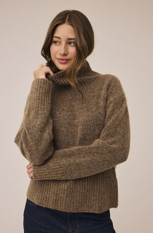 Mai 3 Highneck sweater - Mohairmix - RWS