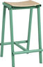 Taburete 8 Bar stool Low Soft jade