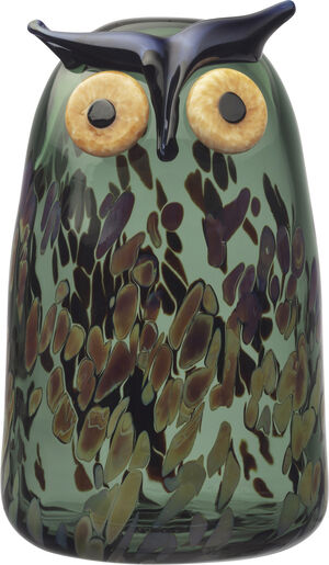 Birds by Toikka hornugle 110x175mm pine green