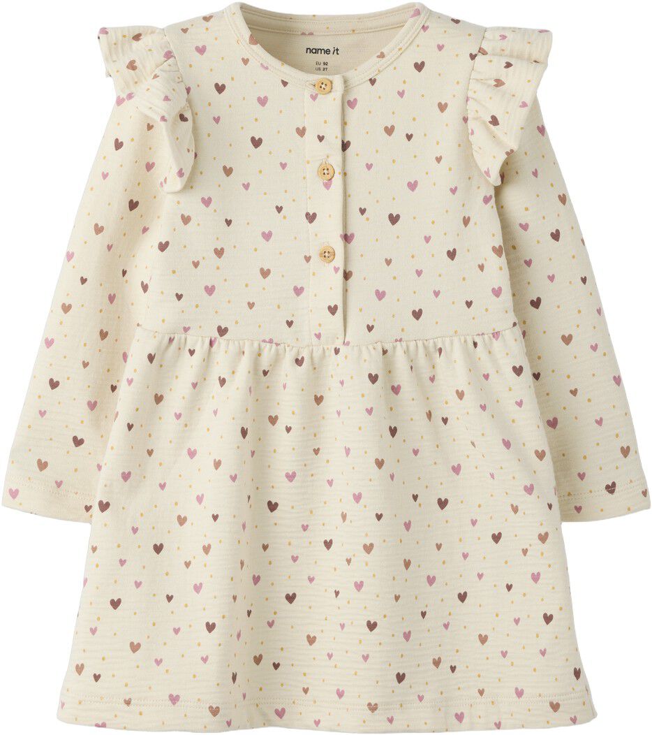 Nmfhayla Ls Light Swe Dress