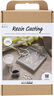 DIY Kit Resin Støbning, Firkantet bakke med terrazzo
