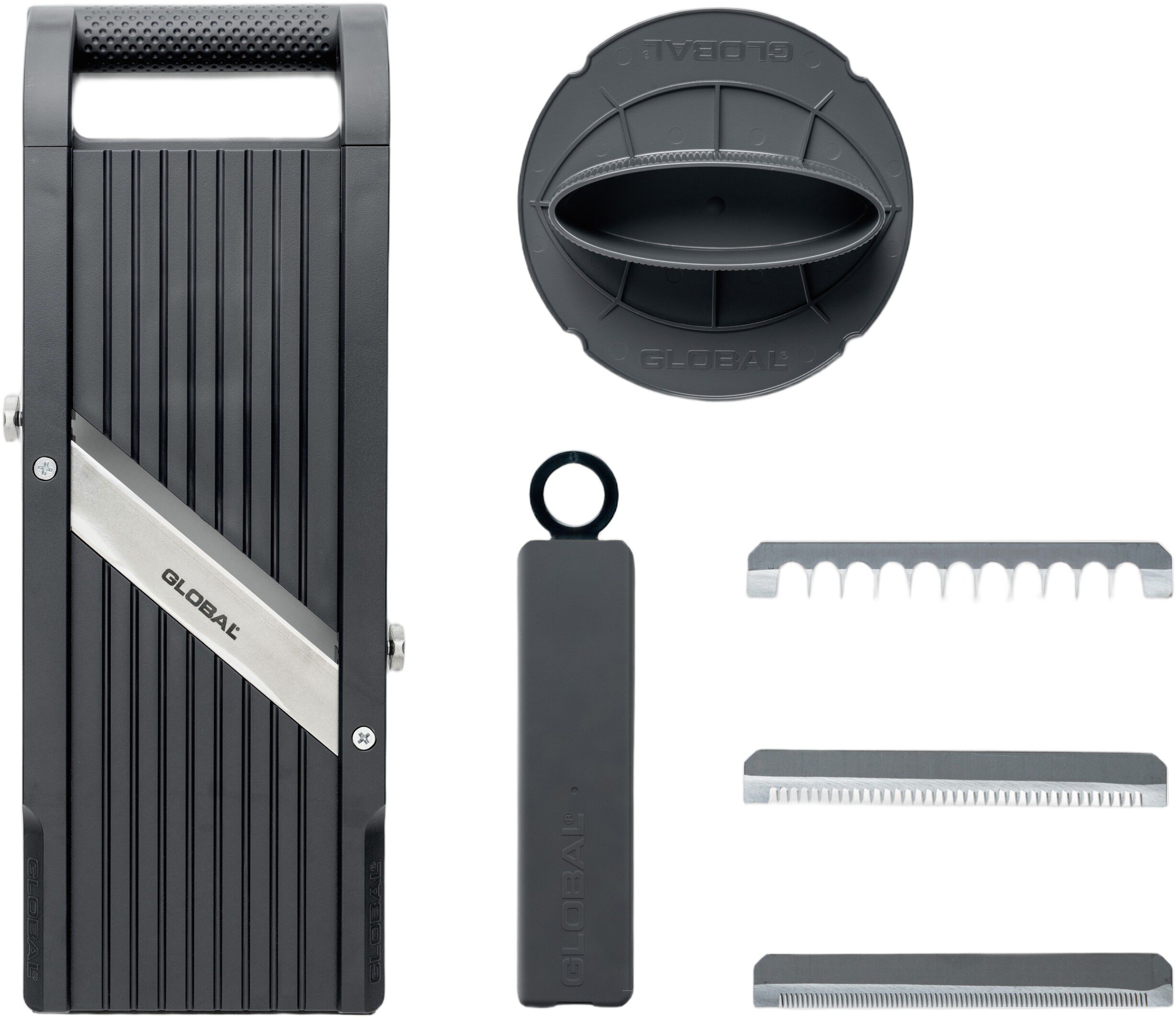 Mandolin 9,5cm gr&aring; - Global