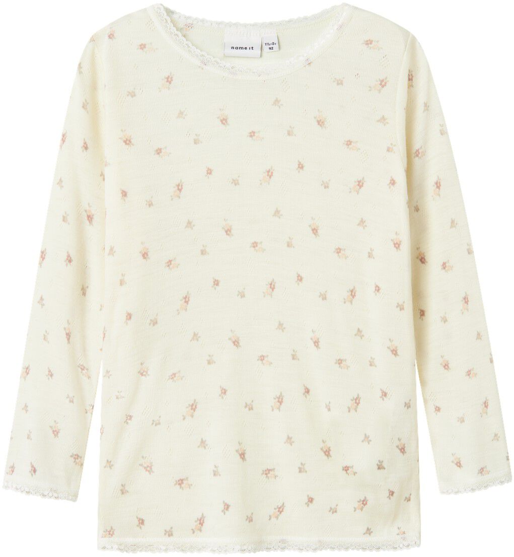 NMFWANG WOOL NEEDLE LS TOP NOOS