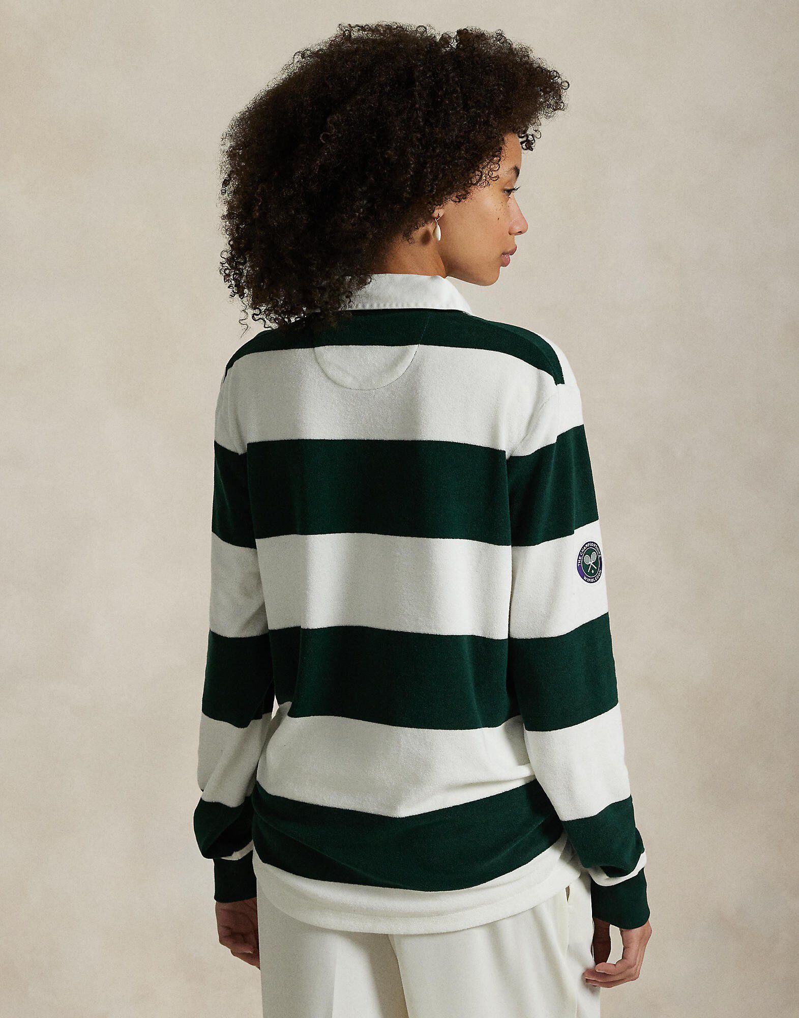 Wimbledon Classic Fit Terry Rugby Shirt