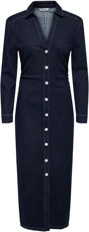 ONLCAITLIN LS DNM DRESS BJ