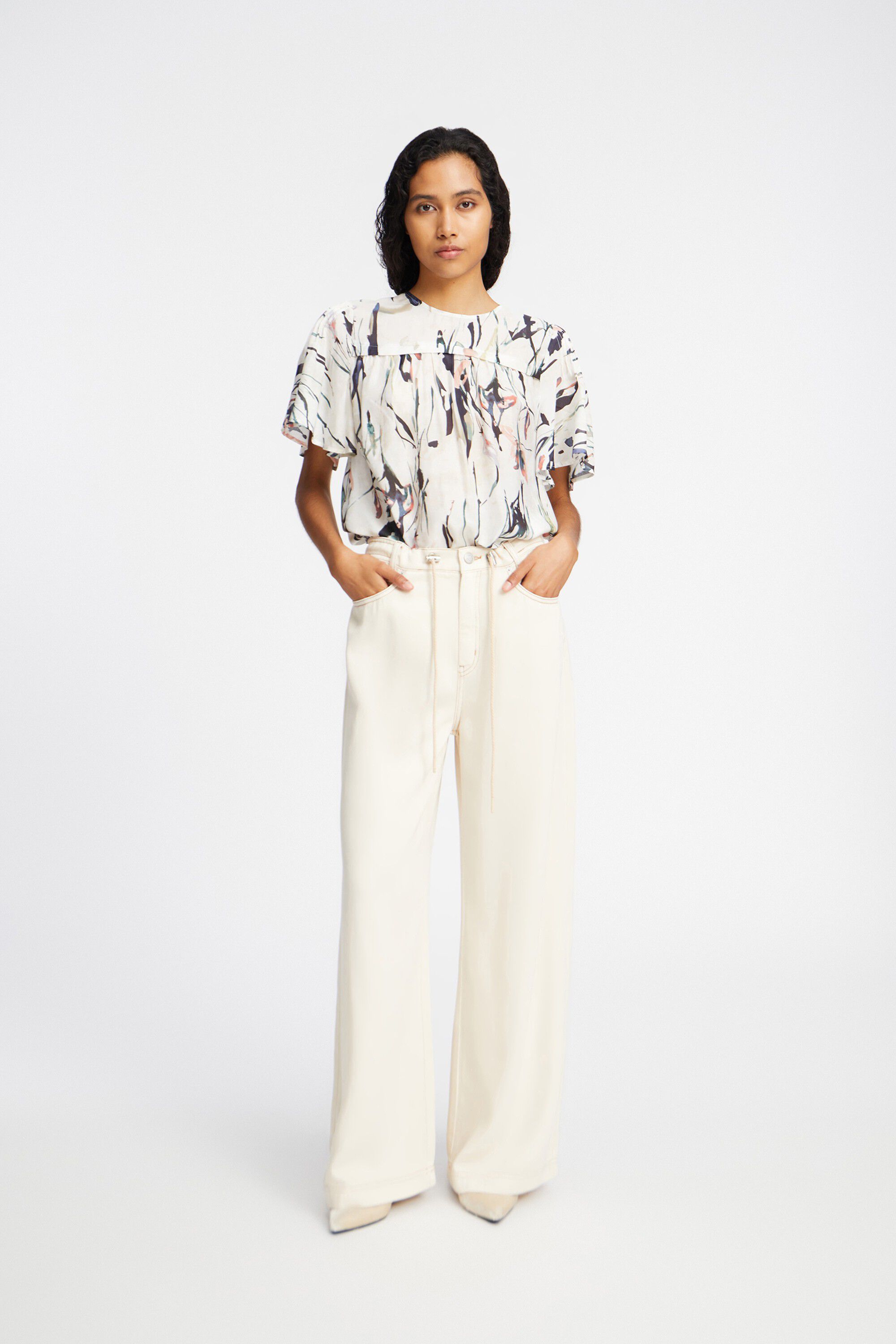 PEZI EcoVero Viscose Blend Blouse