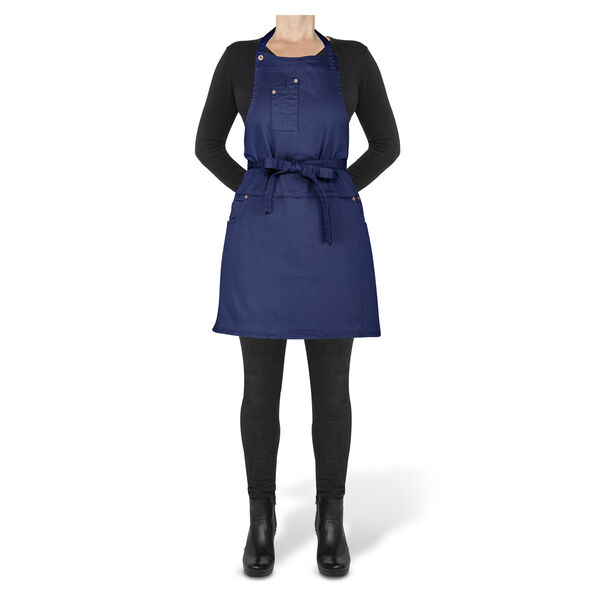 5 Pocket Slim Fit Apron Dark Blue