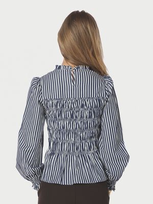 Possa Big Stripe Blouse