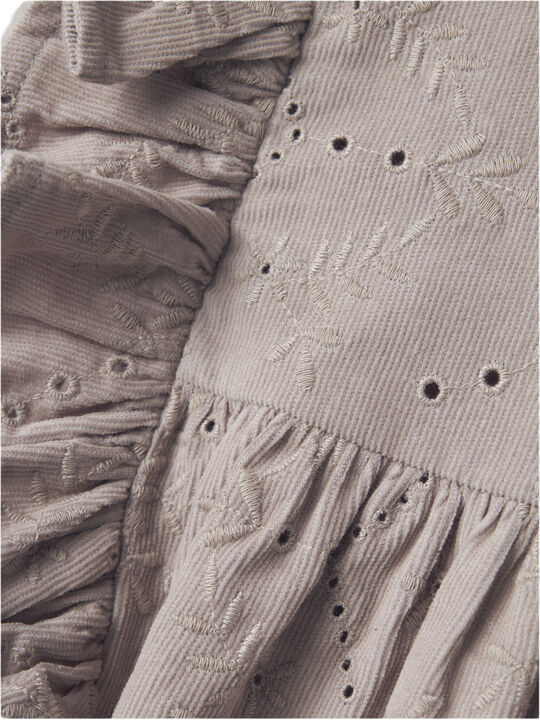 NMFBINE LS LOOSE CORD DRESS 6115-CG