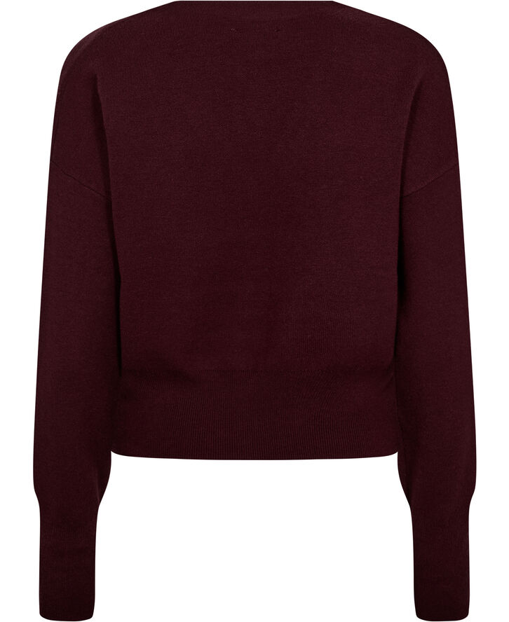 Tscompact Ls V-Neck Cardigan Noos
