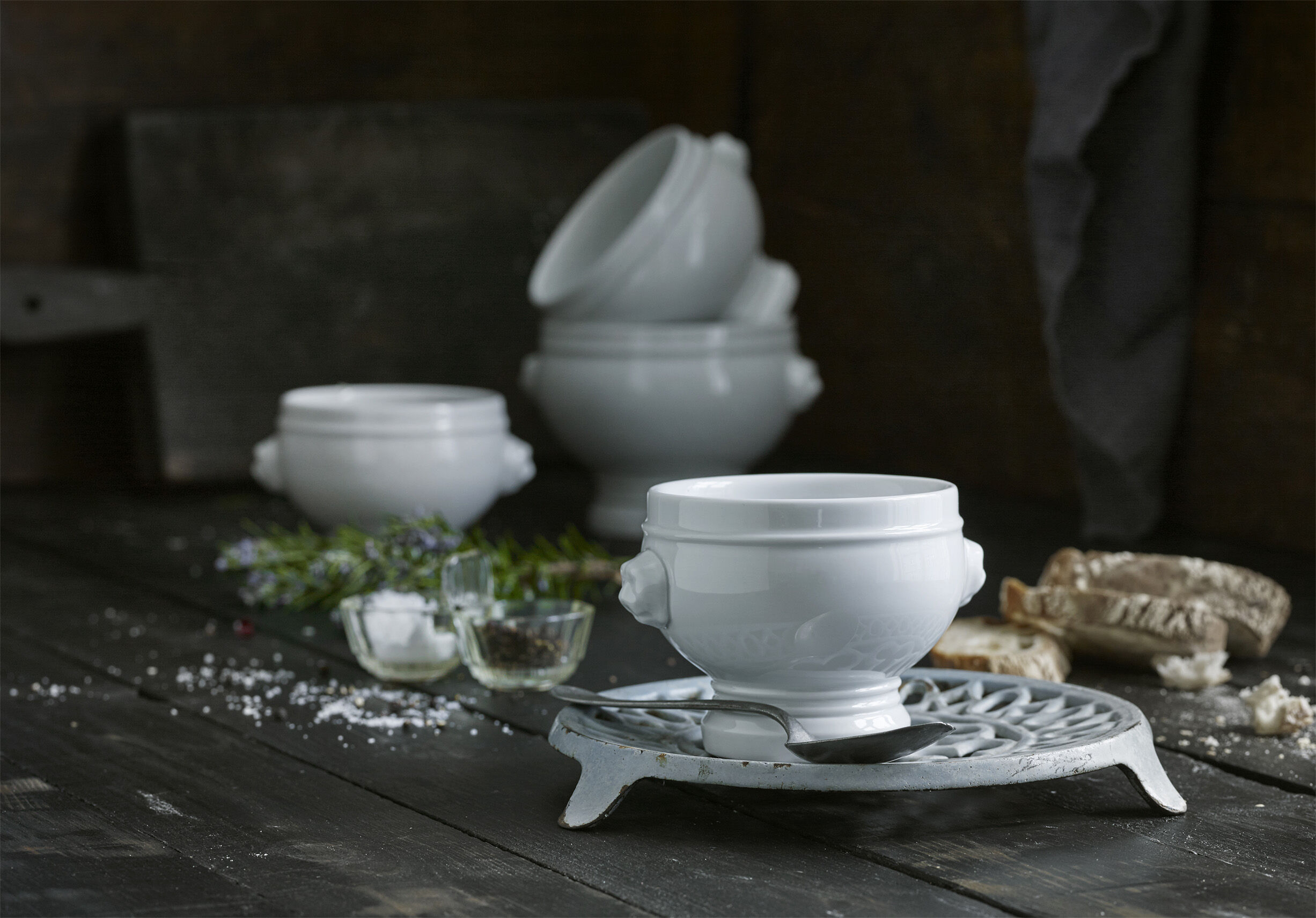 "Sk&Atilde;&yen;l nr. 4 Serie Originale 40 cl 11 cm Vit"