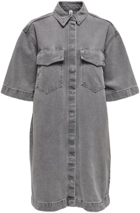 ONLSOPHIE S/S OVERSIZE DRESS DNM SI