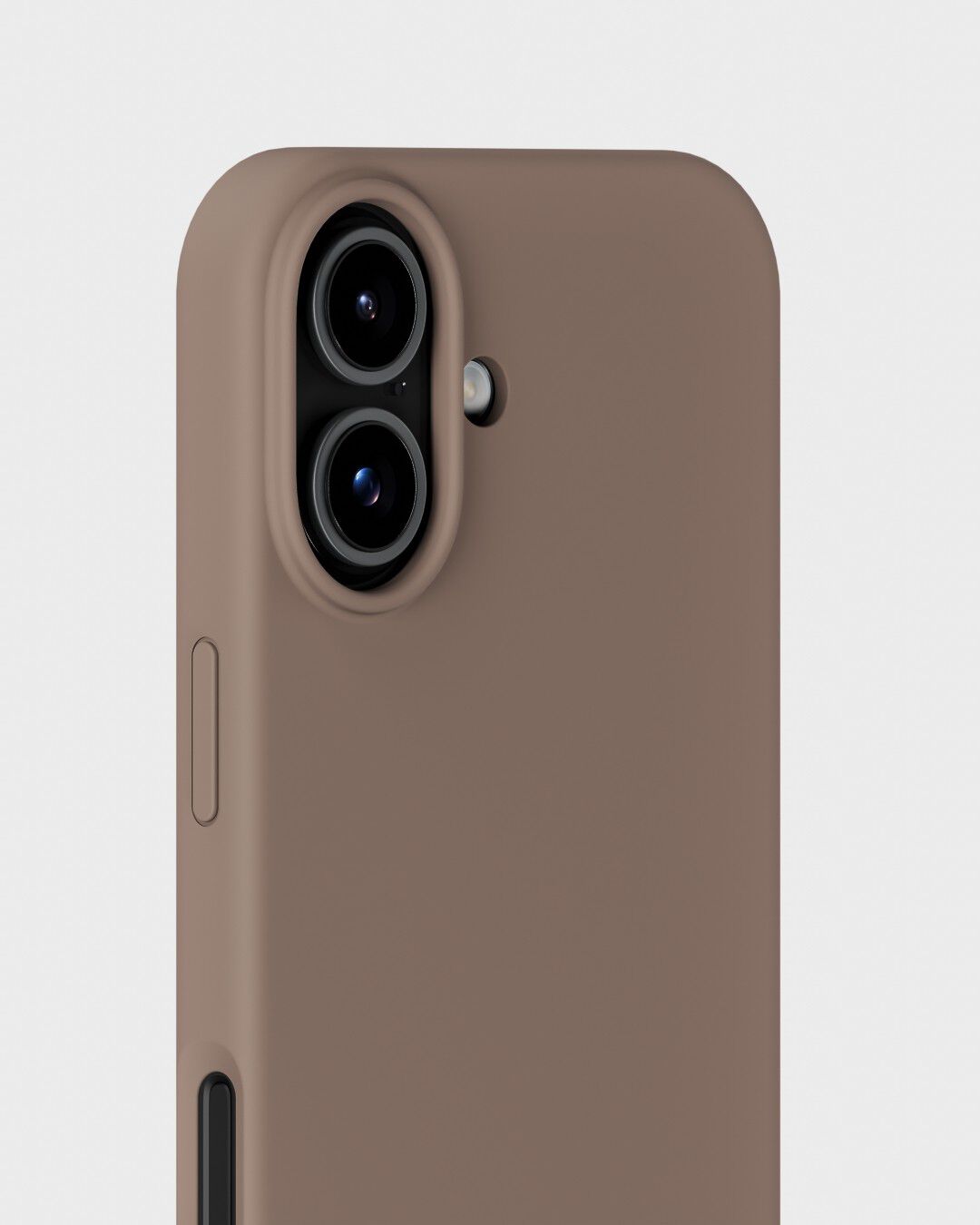 Silicone Case iPhone 17 Mocha Brown