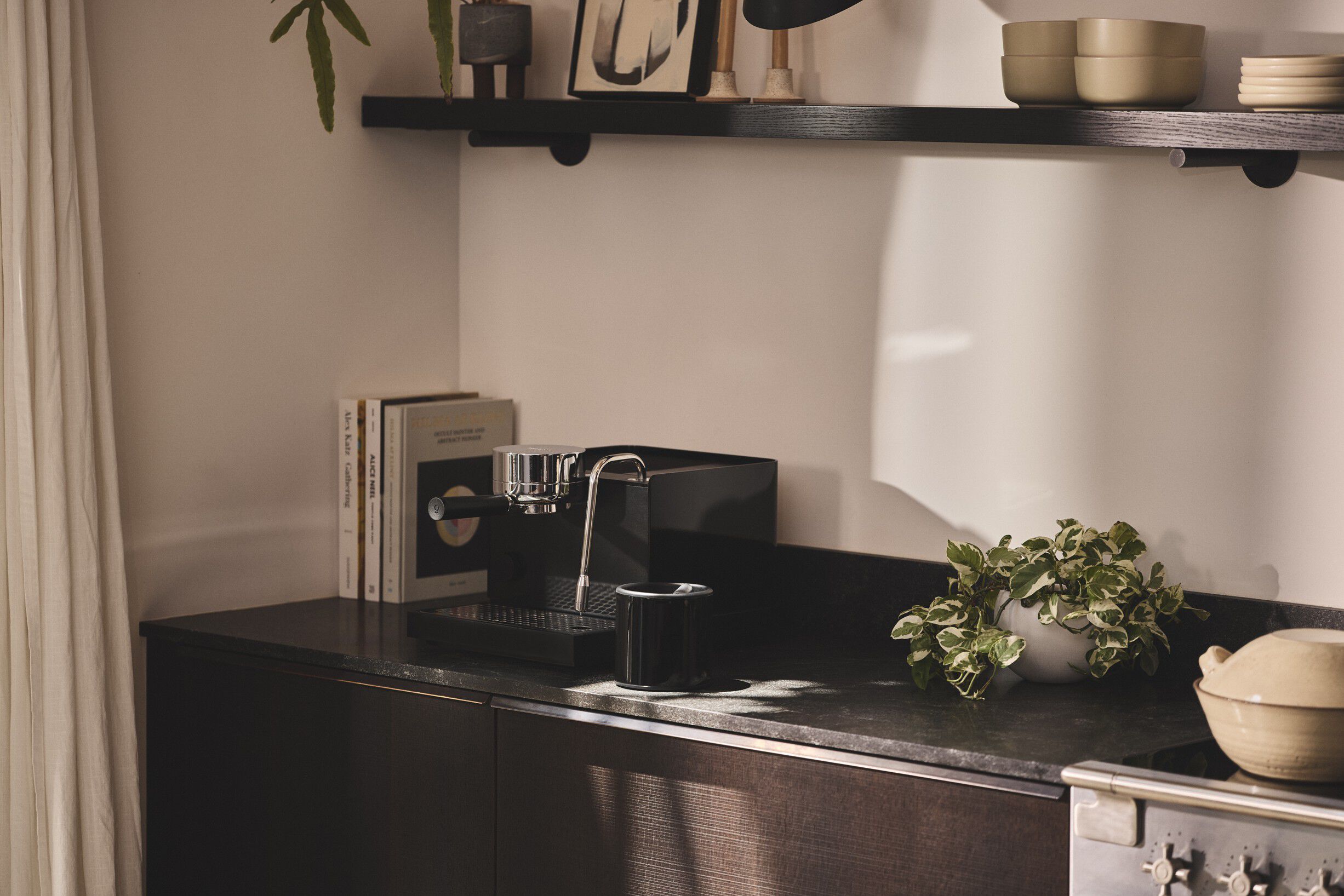 Espresso Knock Box Black