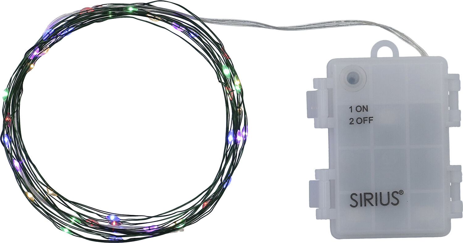 Knirke, 40L, Multi/Gr&oslash;n lysk&aelig;de