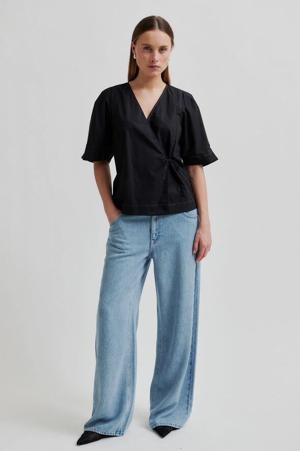 Pera Wrap Blouse