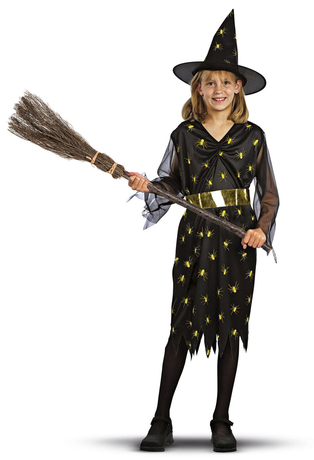 Gullheks Kjole. belte og hatt